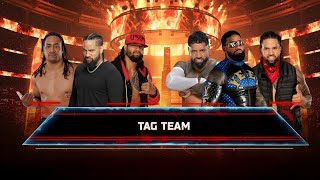 WWE 2K25 - Tag Team Match - Jey Uso 10, Jey Uso 17, Jey Uso VS Jimmy Uso 10, Jimmy Uso 17, Jimmy Uso