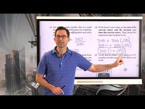 N-Gen Math 7.Unit 5.Lesson 8.Revisiting Percent Increase and Decrease Using Algebra