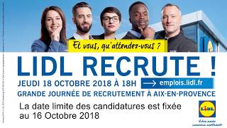 Campagne d'affichage Lidle.