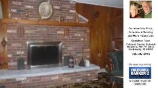 preview picture of video 'W12746 Third Street, Engadine, MI Presented by Gustafson Team.'