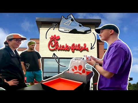 Traded Chick-fil-A For Shoes...