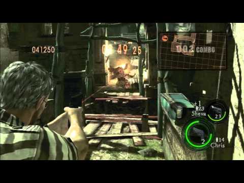 Resident Evil 5 Co-op Walkthrough w/ Brockcold - Mercenaries