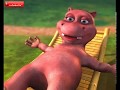 The Lazy Hippo Chinnu Pappu Telugu Stories For Kids Infobells
