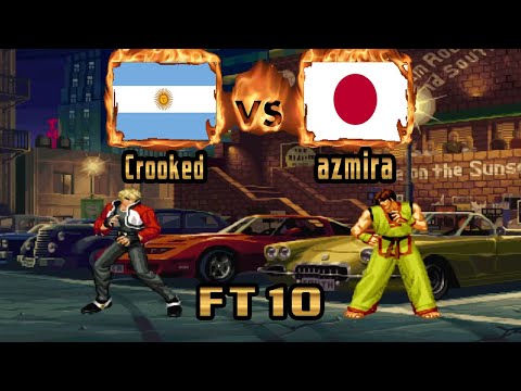 Garou: Mark of the Wolves - Crooked (ARG) VS (JPN) azmira [garou] [Fightcade] [FT10] 餓狼 群狼之證