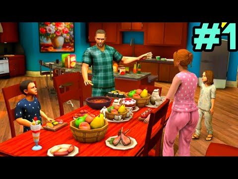 Virtual Dad- dream family sim gameplay #1