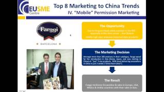preview picture of video 'EU SME Centre Webinar - How to shake the right marketing mix in China'