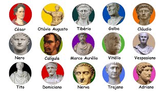 Todos os Imperadores Romanos Explicados em 13 minutos