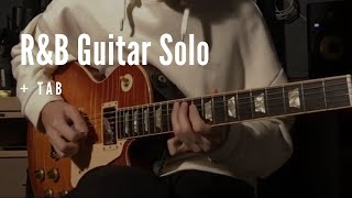 R&B Style Guitar Solo | Tab