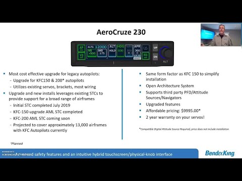 BendixKing Overview: AeroCruze 230