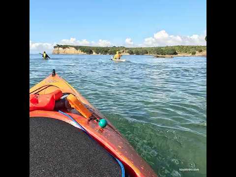 Auckland sea kayaking #seakayaking #kayaktrip #kayakers #newzealand