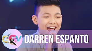 Darren Espanto sings 'Forever's Not Enough' on GGV
