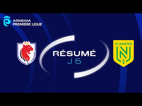 J5 : OL Lyonnes – FC Nantes (6-1), le résumé