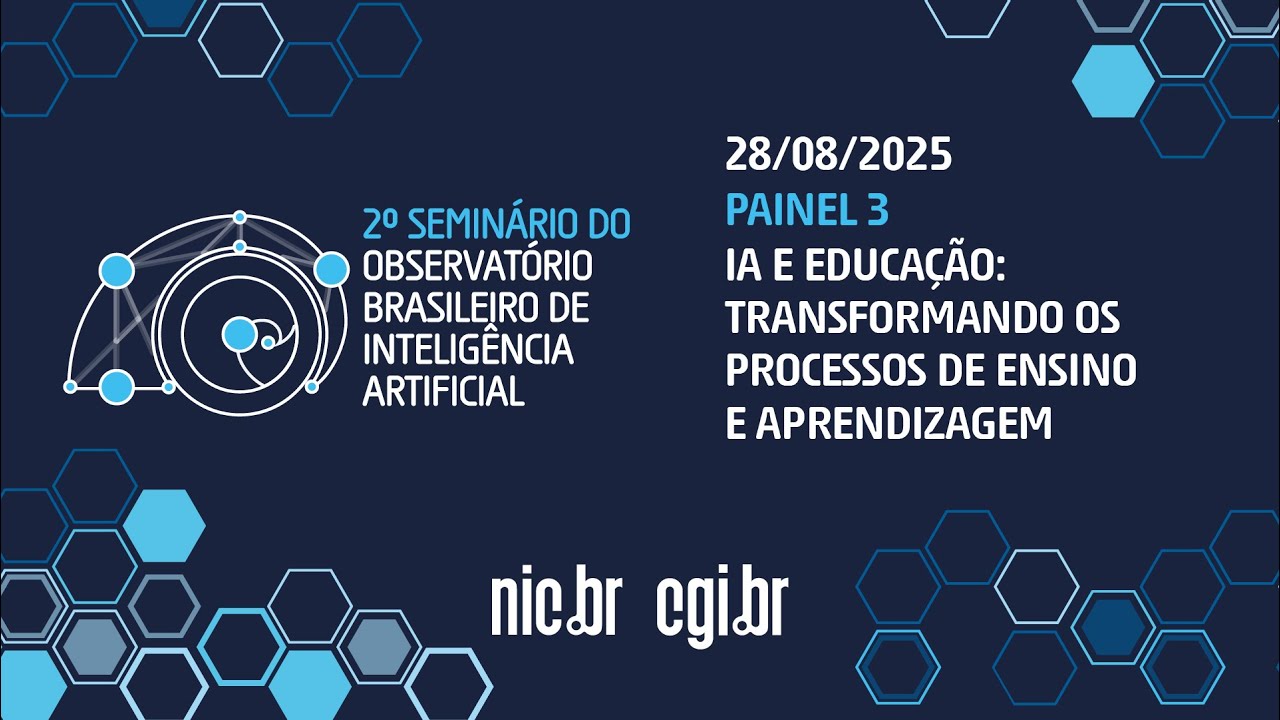 [2º Seminário do OBIA] IA e Educação: Transformando os processos de ensino e aprendizagem