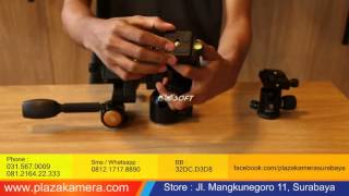 preview picture of video 'jual ballhead panhead tripod fotografi & videografi'