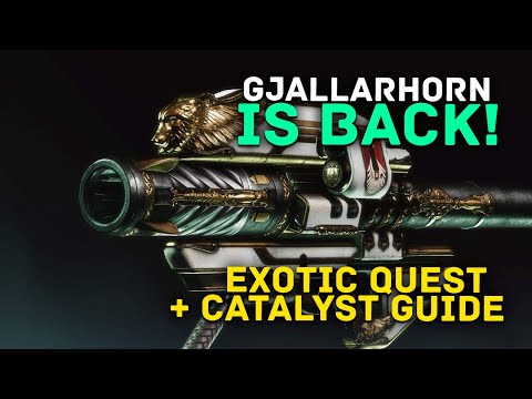 How to Get Gjallarhorn & Catalyst in Destiny 2 - And Out Fly the Wolves Quest Guide