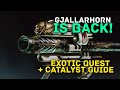 How to Get Gjallarhorn & Catalyst in Destiny 2 - And Out Fly the Wolves Quest Guide