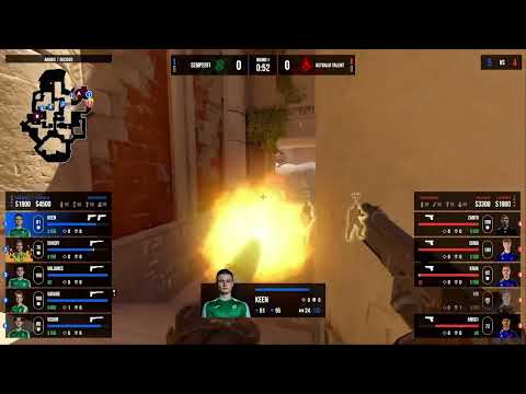 Solo hold with dualies vs Astralis Talent