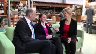 KURT GRIBL und SIGRID EINFALT ganz privat auf der Grünen Couch