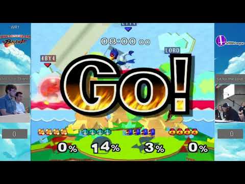 Birmingham Brawl 20 Melee Doubles GF - Milos for dinner (Red) vs. Lit for the lord (Blue)