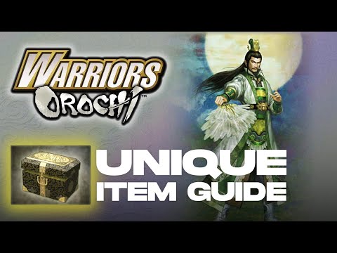 Warriors Orochi | Zhuge Liang's Unique Item Guide