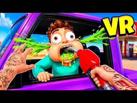 Я ОТКРЫЛ СВОЮ ЗАПРАВКУ В VR ! РЖАКА (смотреть всем)