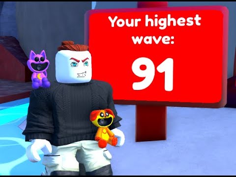 Endless mode trial!! we beat the wave 90 BOSS!!