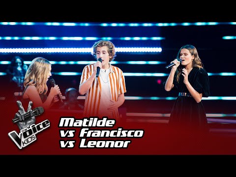 Matilde Magalhães vs Francisco Fernandes vs Leonor Sá-Chaves  | The Battles | The Voice Kids