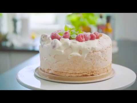 Kompletts Kockskola: Glasstårta med maräng och hallon