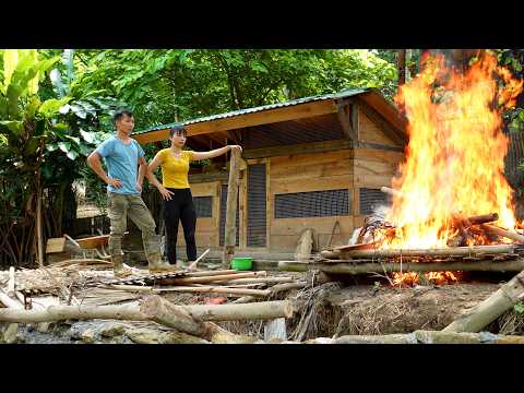 Off Grid Life Jack and Ana's : build, gardening, harvest, cooking, off grid cabin, Off The Grid