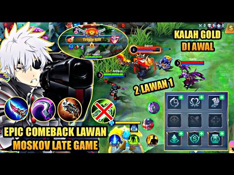 Epic Comeback Lawan Moskov Late Game - Build Clint Tersakit 2022 - Road To Top 1 Global Clint MLBB