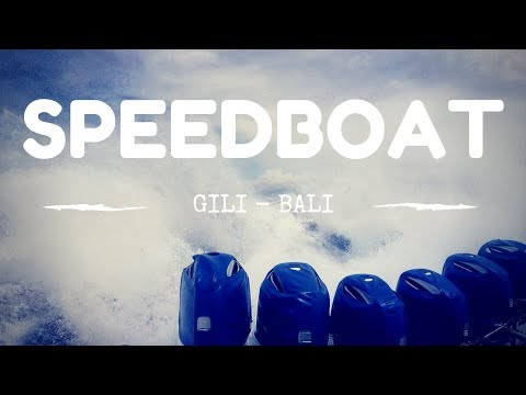 Bumpy Ride With Blue Water Express! Speedboat Gili To Bali!