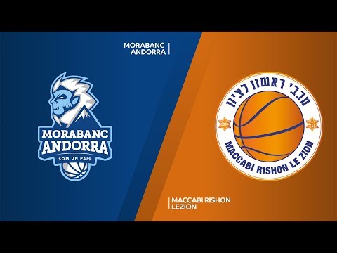 MoraBanc Andorra - Maccabi Rishon Lezion Highlights | 7DAYS EuroCup, RS Round 9