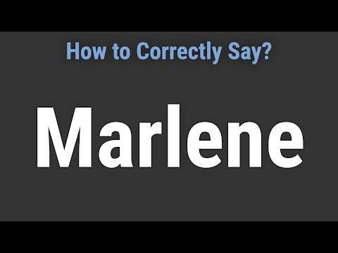 How to Pronounce Name Marlene (Correctly!)