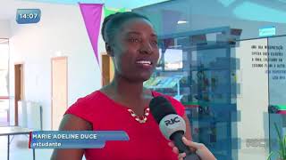 Haitianos concluem curso de alfabetização Haitianos concluem curso de alfabetização