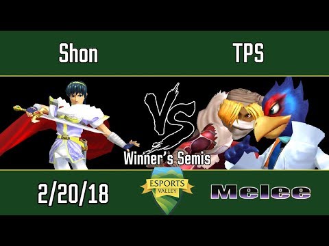 ESV Melee Biweekly #2 - Shon (Marth) vs TPS (Sheik, Falco) - Winner's Semis
