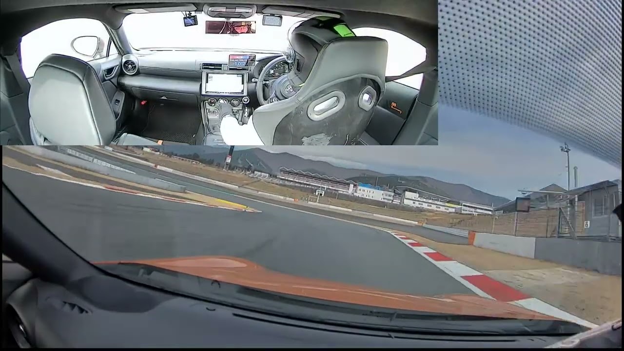 サーキット初心者のFSW　GR86