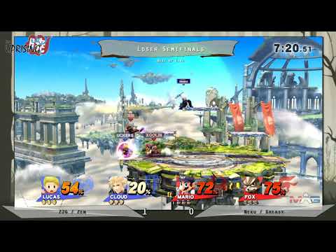 Z2G / ZenPB VS Neku / Greasy - Loser Semifinals [Doubles] - The Uprising