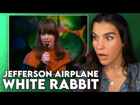 THIS IS TRIPPY!! First Time Reaction to Jefferson Airplane - "White Rabbit"