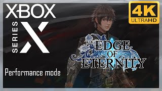 [4K] Edge of Eternity / Xbox Series X Gameplay (Performance Mode)