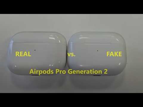 Real vs Fake Airpods pro 2. How to spot original Apple Airpods pro 2 nd generation
