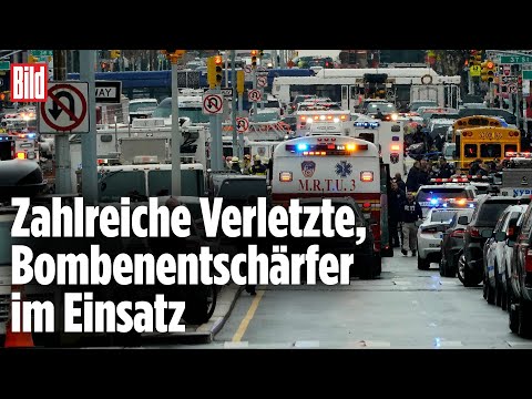New York: Schüsse in der U-Bahn – mehrere Verletzte