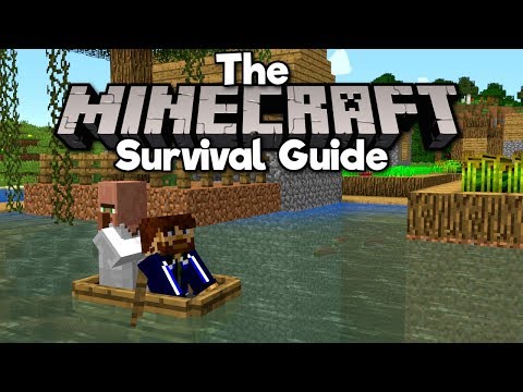 Pixlriffs - How To Transport Villagers! ▫ The Minecraft Survival Guide (Tutorial Lets Play) [Part 32]