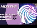 Creating a custom entrance command for specific twitch users with MixItUp #twitch #streamer #mixitup