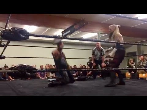 Insane Wrestling Grudge Match - Steve West v Ashley Sixx v Drexl