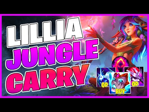 THIS CHAMPION IS SO OP - Lillia jungle guide s12