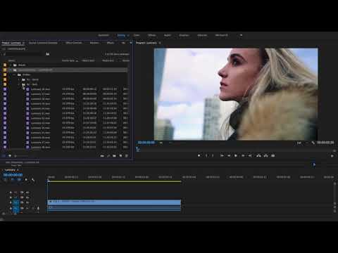 TUTORIAL - Adding elegant light leaks in Adobe Premiere with Luminary