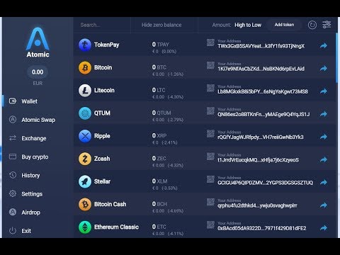 КАК установить кошелек Atomic Wallet к себе на компьютер | ATOMIC WALLET более 300 монет и токенов