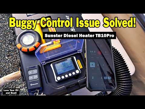 Buggy Control Problem Solved! Sunster Diesel Heater TB10Pro
