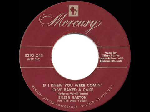 1950 HITS ARCHIVE: If I Knew You Were Comin’ I’d’ve Baked A Cake - Eileen Barton (a #1 record)
