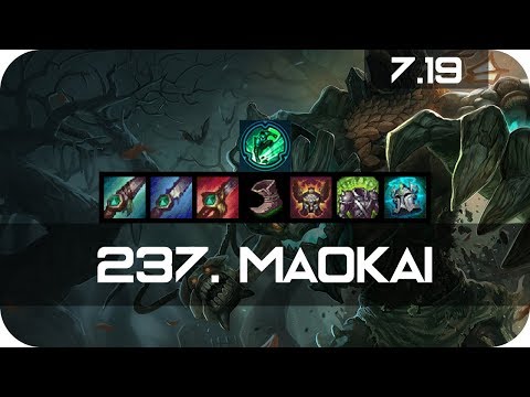 Maokai Jungle vs Wukong Season 7 s7 Patch 7.19 2017 Gameplay Guide Build Normals